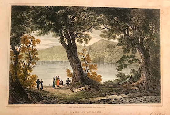 Batty Elizabeth Frances Lake of Albano 1820 Londra